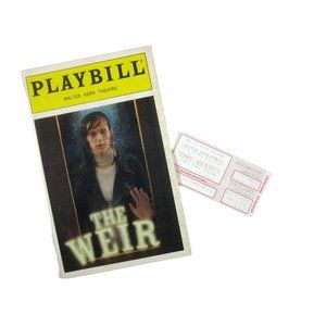Weir Playbill May 1999 Karen Ahern Brendan Coyle Dermot Crowley Fairley Ticket